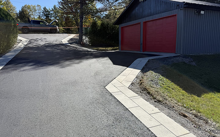 Pavé uni à Victoriaville