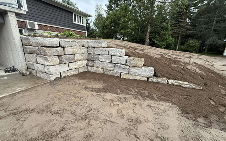 Réparation de pelouse à Victoriaville.